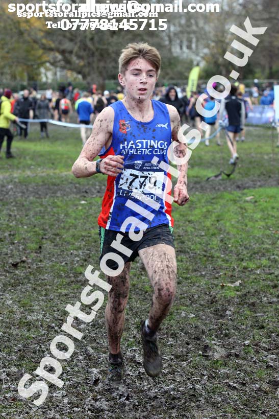 Mens under-17s  2017 British Athletics Liverpool Cross Challenge, Sefton Park, Liverpool. Photo:  David T. Hewitson/Sports for All Pics